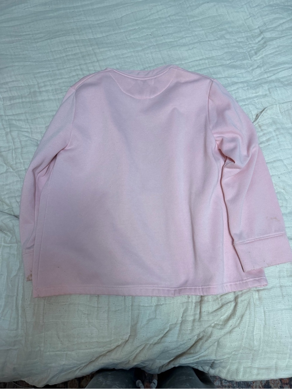 Light Pink Women's Button-Up Jacket - Picture 7 of 7